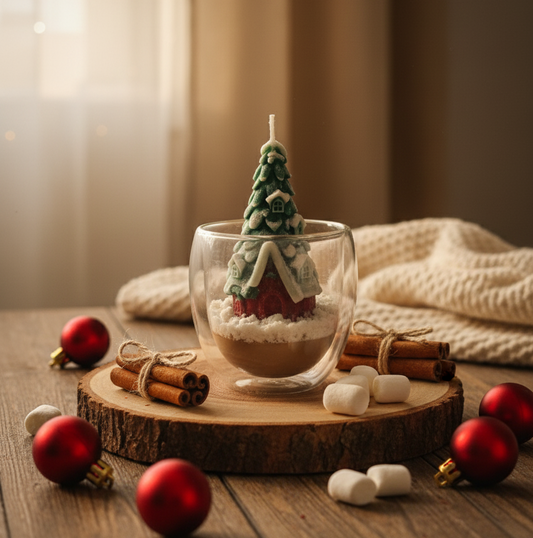 Christmas tree house