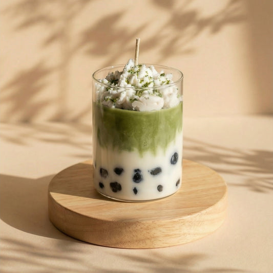 Matcha Boba candle 🍵